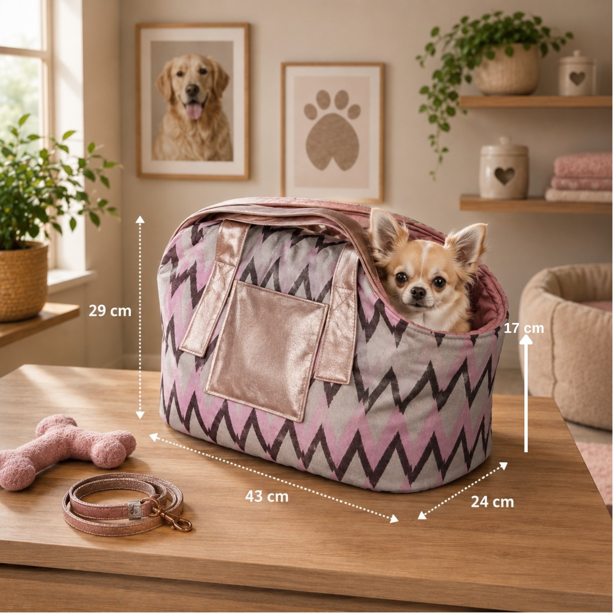 Borsa Trasportino Comfort per Cani